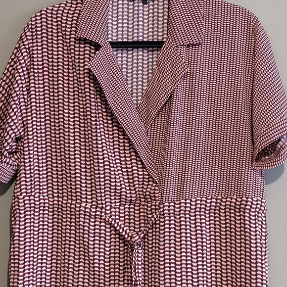 Vero Moda | pink patterned short sleeve dress - Picture 2 of 7